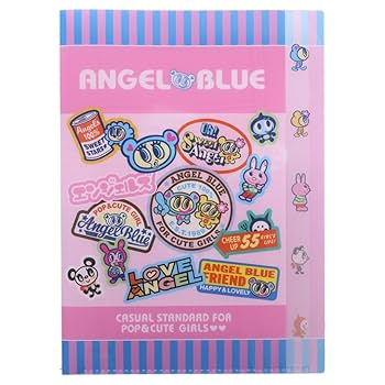 エンジェルブルー クリアファイル【今月で処分】ANGELBLUE angelblue - キャンドゥ エンジェルブルー クリアファイルの通販